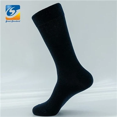 Calcetines de negocios de hombre de color sólido