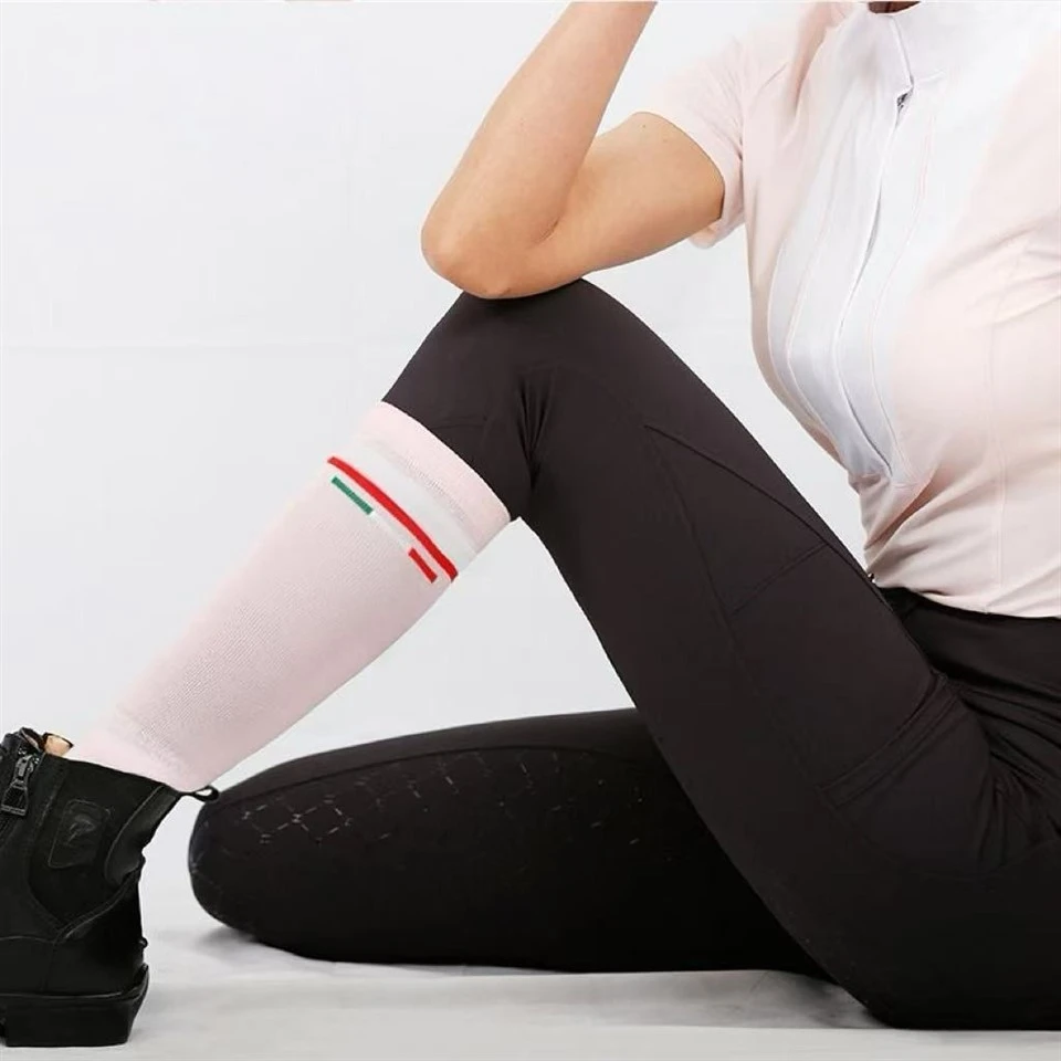 Fashion Breathable Knee High Equestrian Socks factory