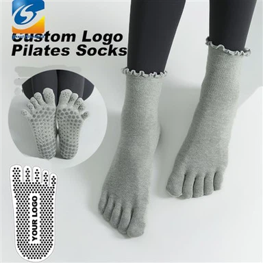 Calcetines con agarre con volantes de Five Toes